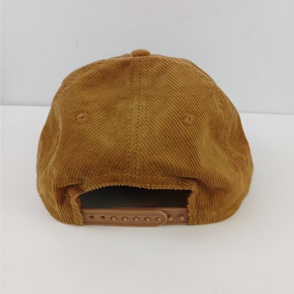 Chicago Bears Duck Brown Cotton Corduroy Baseball Cap Port Authority Brand NEW - Picture 2 of 3